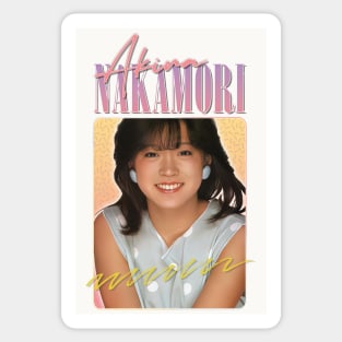 Akina Nakamori -- Retro 80s Sticker